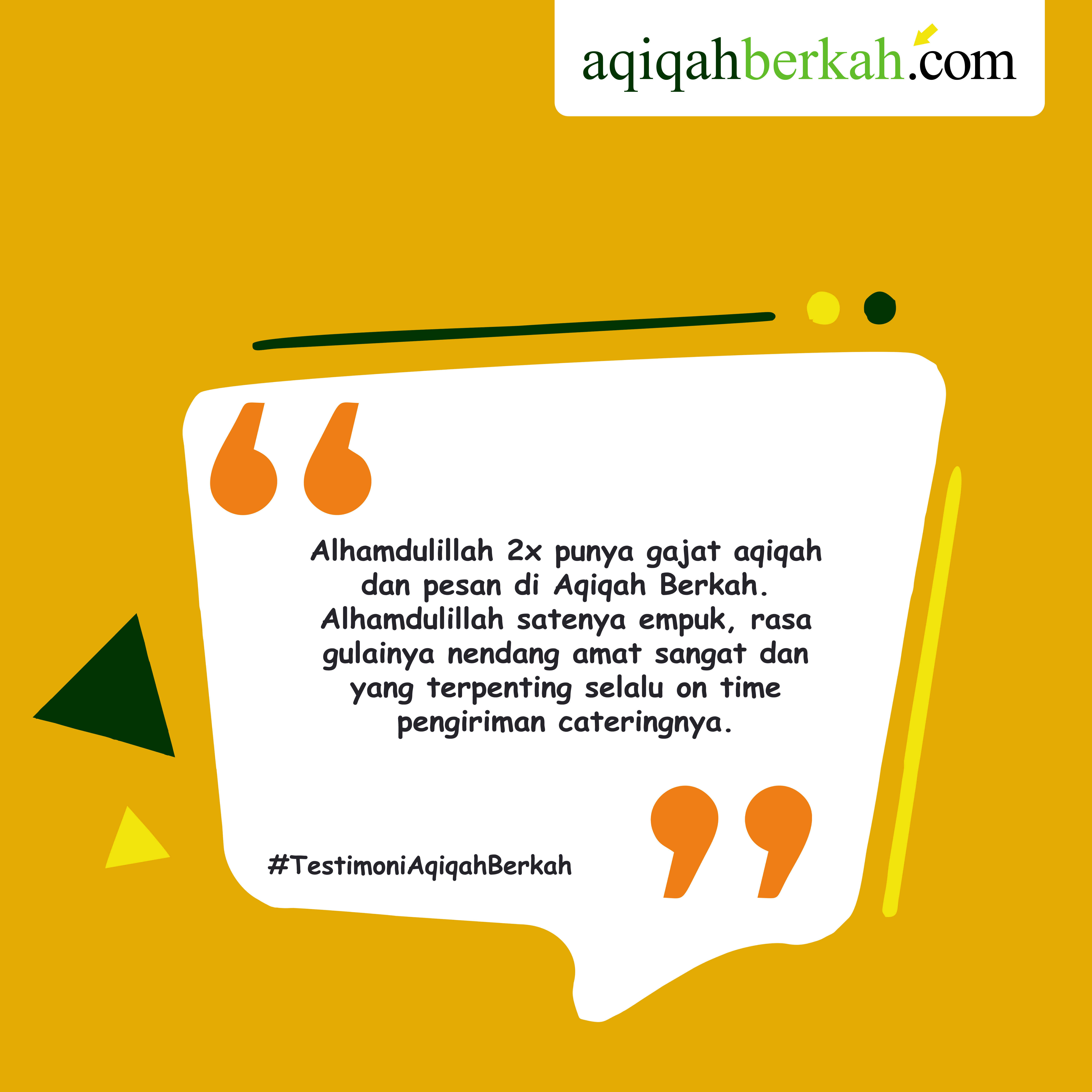 Testimoni Aqiqah Berkah Jombang